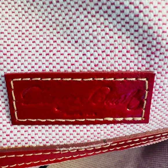 Dooney & Bourke Apple Red Satchel - Picture 9 of 10